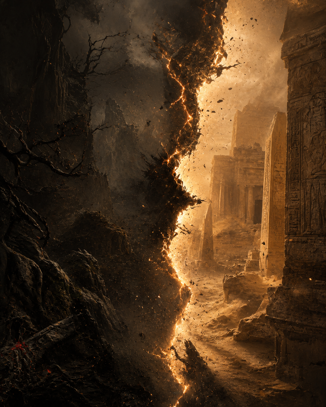 Faille entre Ermidia et Terrus