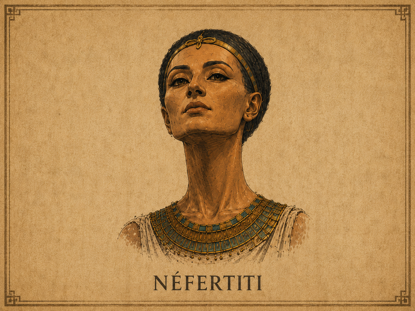 Portrait de Néfertiti